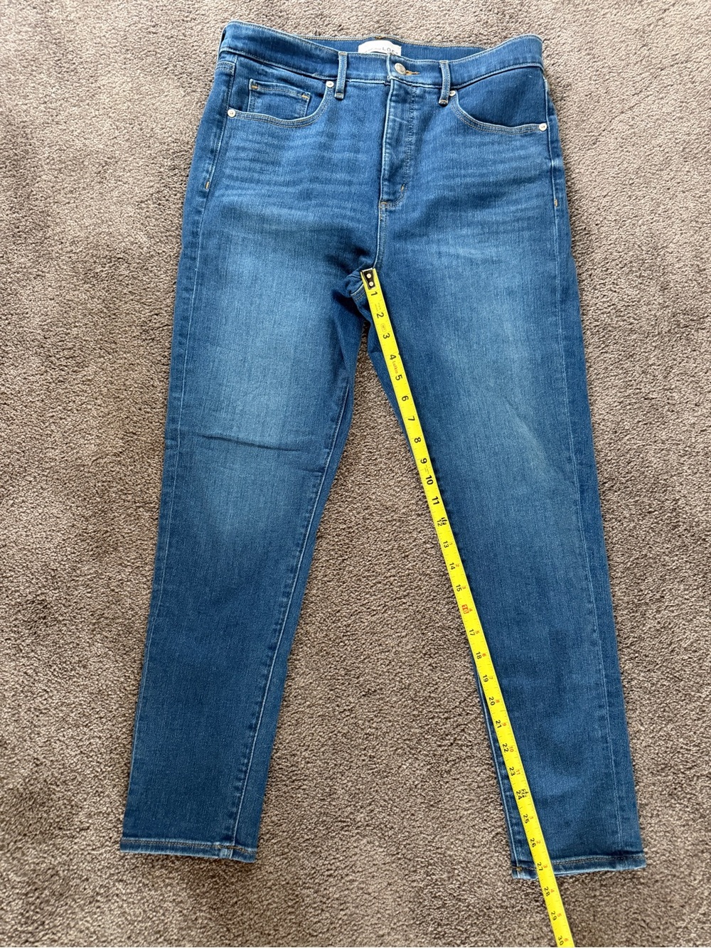 Loft Skinny Jeans in Medium Blue